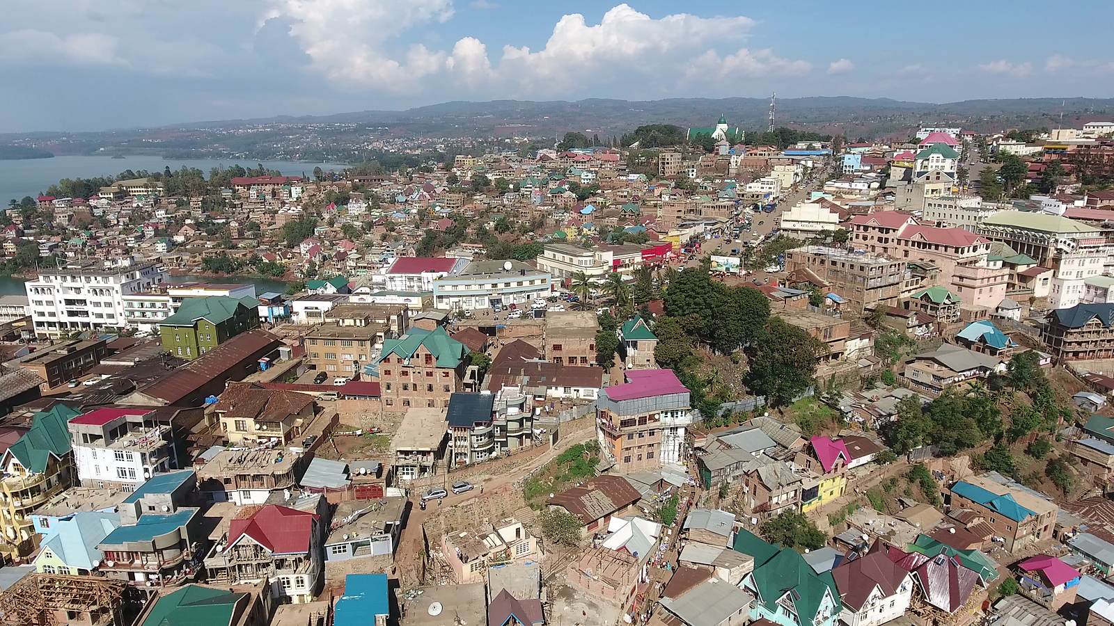 At least 24 children were killed at two primary schools in Bukavu, and survivors describe a stampede in the corridor rather than the flames as what killed them