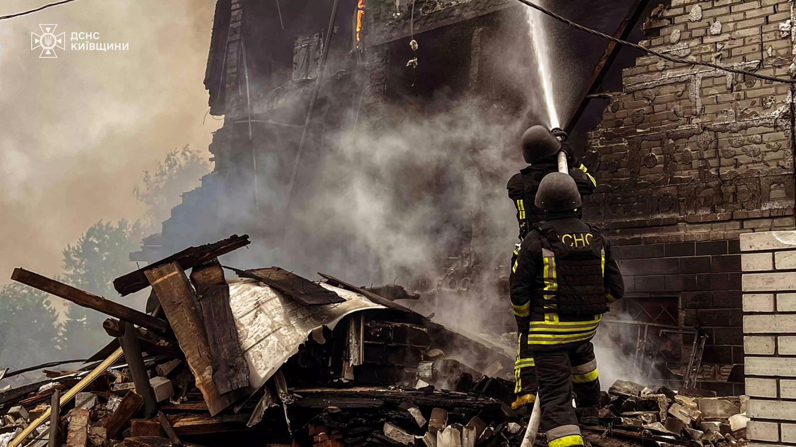 Russia's nine-hour barrage on Kyiv kills at least 16 and hits a children's hospital — and Ukraine is running out of the only missiles that can answer it