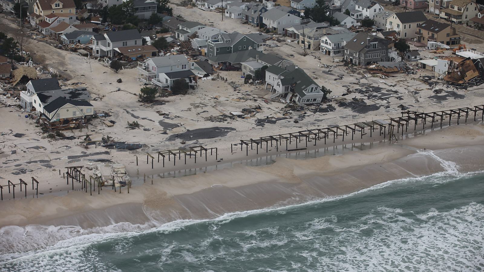 Nor’easter floods the New Jersey, New York and Boston coasts, killing one man in Brooklyn and cutting power to 100,000 — a rare September storm on a full moon pushed Ocean City’s tide to 7.63 feet, just shy of Winter Storm Jonas